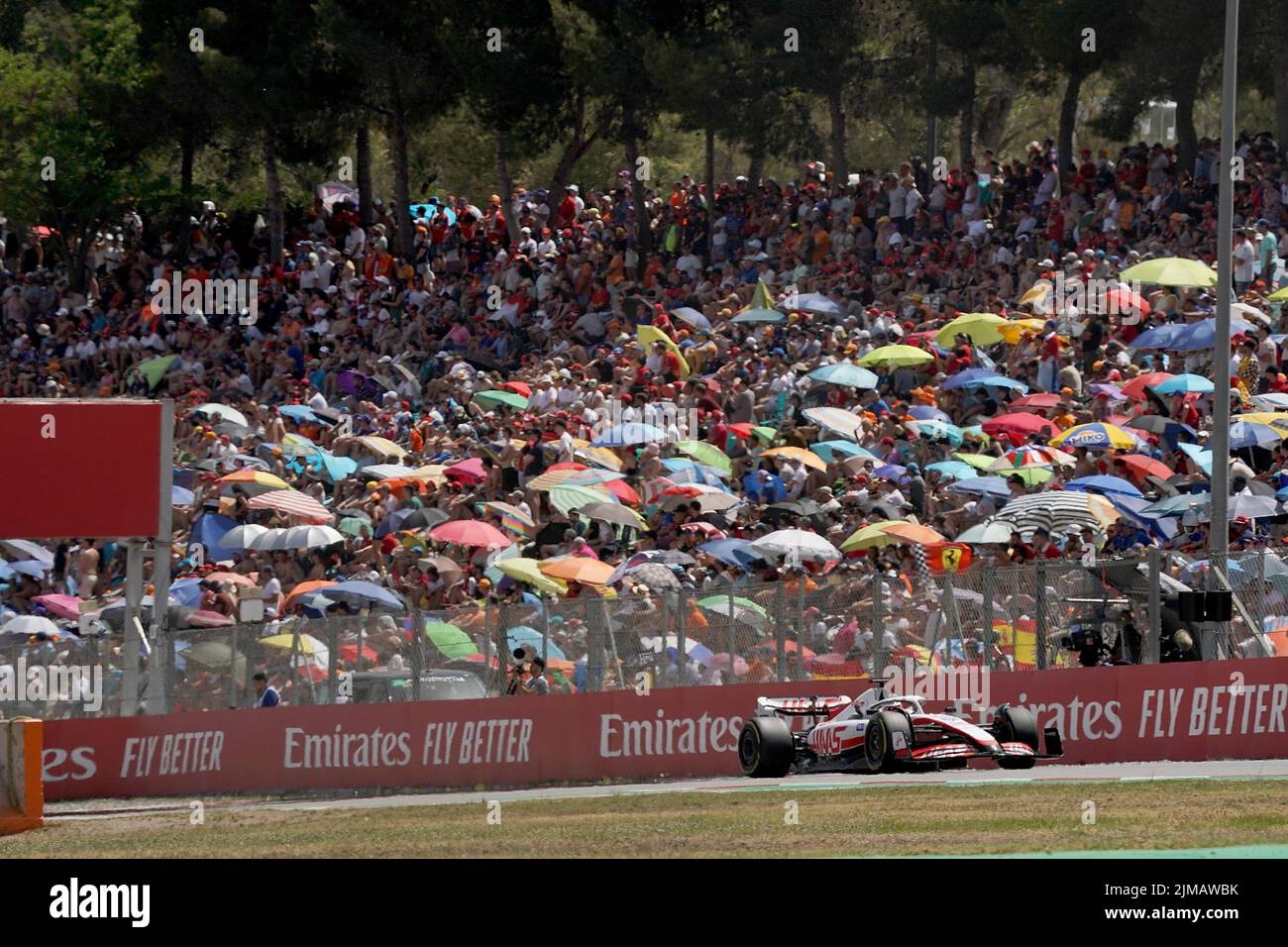 22.05.2022, Circuit de Catalunya, Barcelona, F1 Pirelli Grand Prix von Spanien 2022  , im Bild Kevin Magnussen (DNK), Haas F1 Team Stock Photo