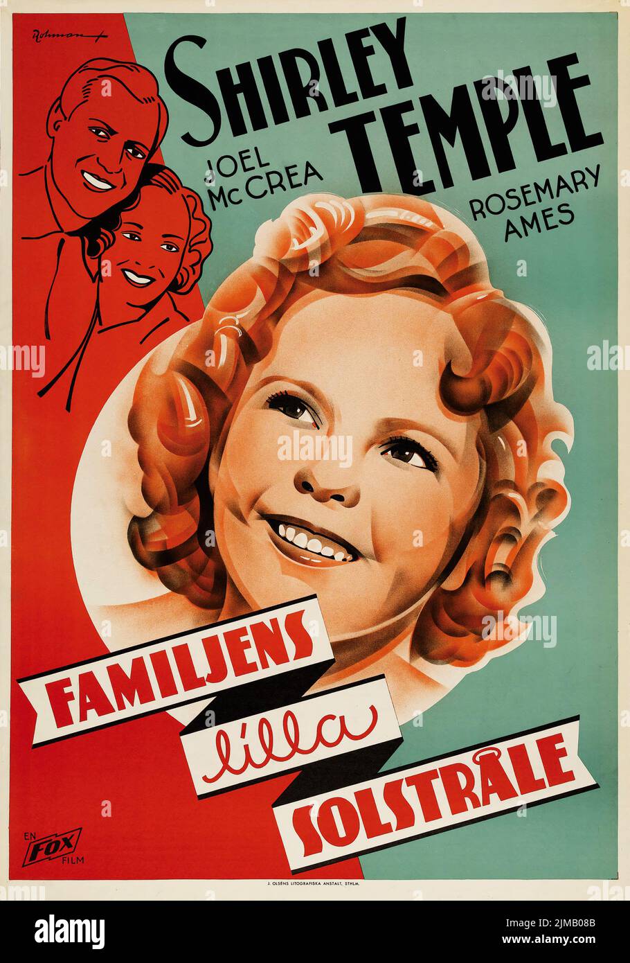Shirley Temple - Familjens lilla solstråle - Our Little Girl (Fox, 1935 ...