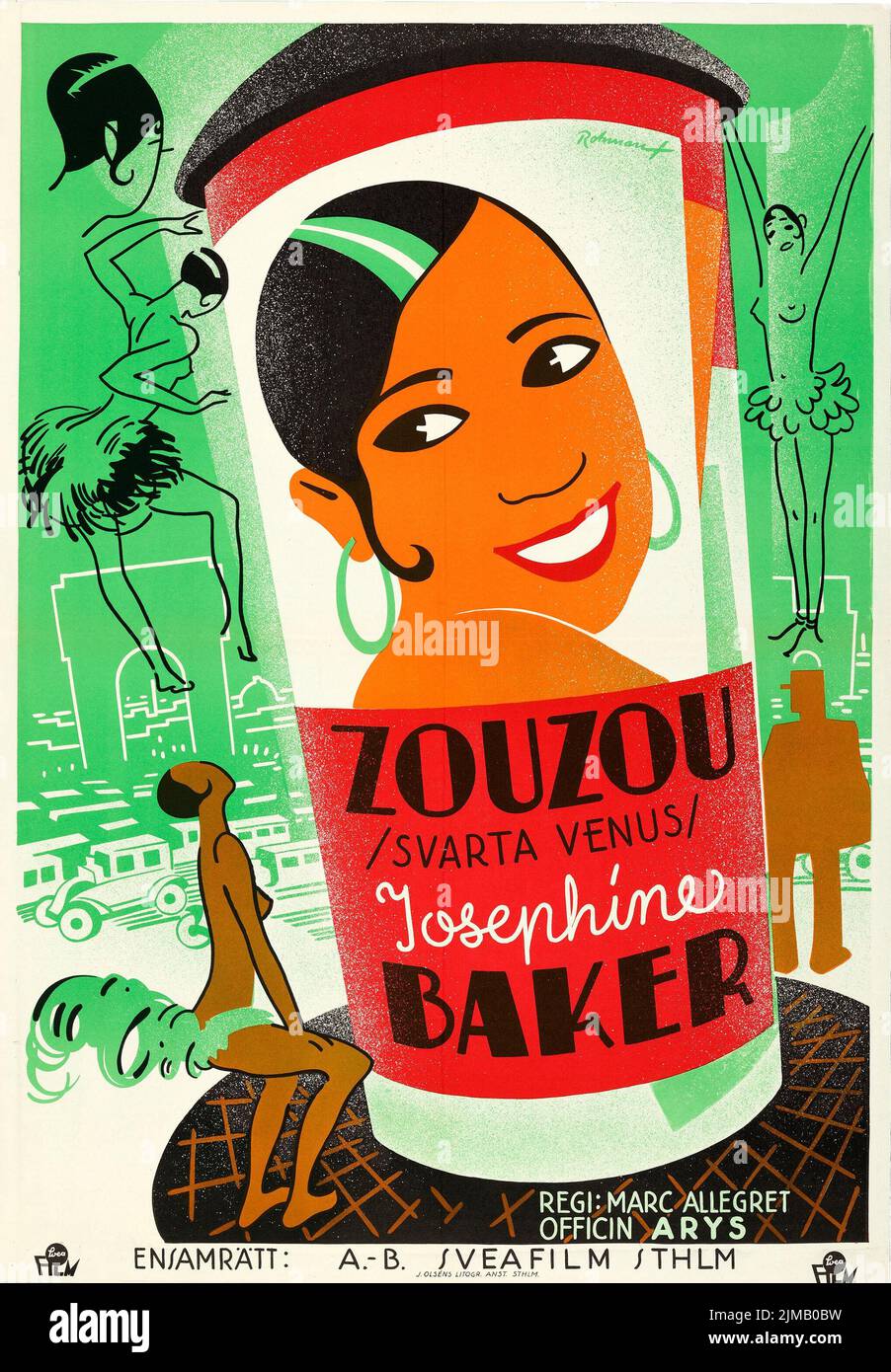 Josephine baker 1935 hi-res stock photography and images - Alamy