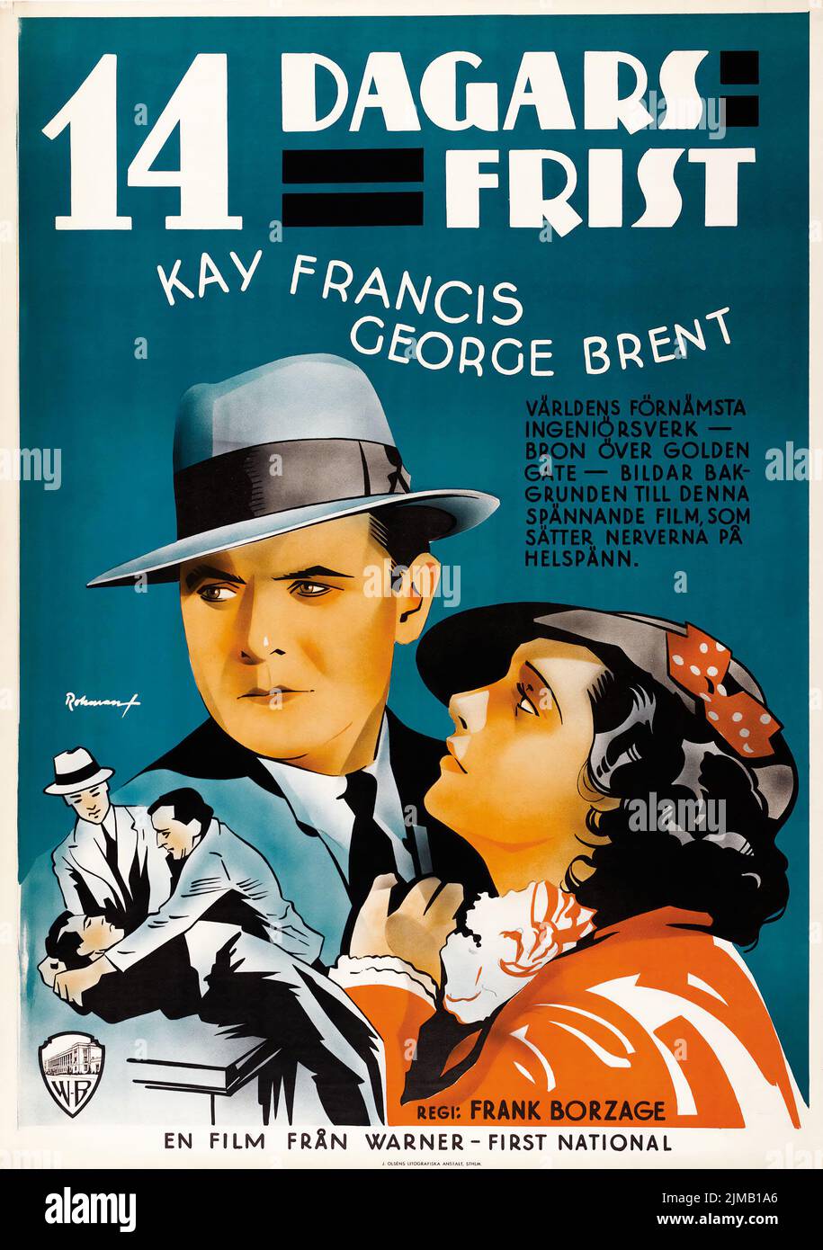 14 dagars frist - Living on Velvet (Warner Brothers, 1935). Swedish ...