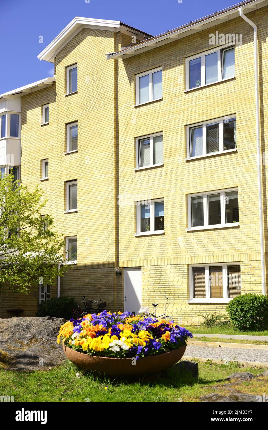 Swedish housing, apartments i Stockholm Stock Photo Alamy