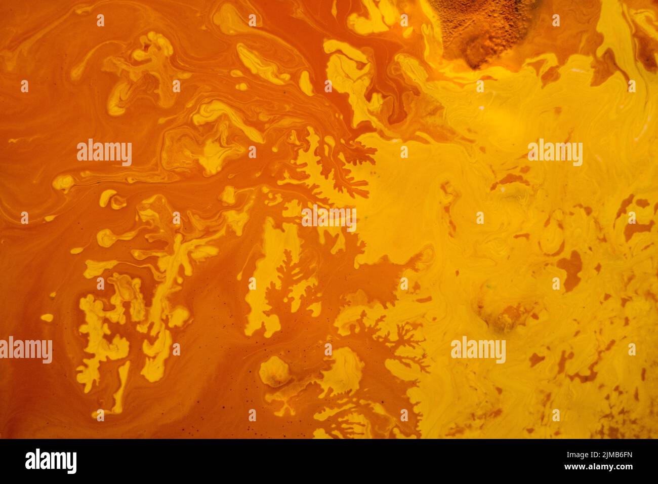 abstract tree crowns orange paint art background Stock Photo Alamy