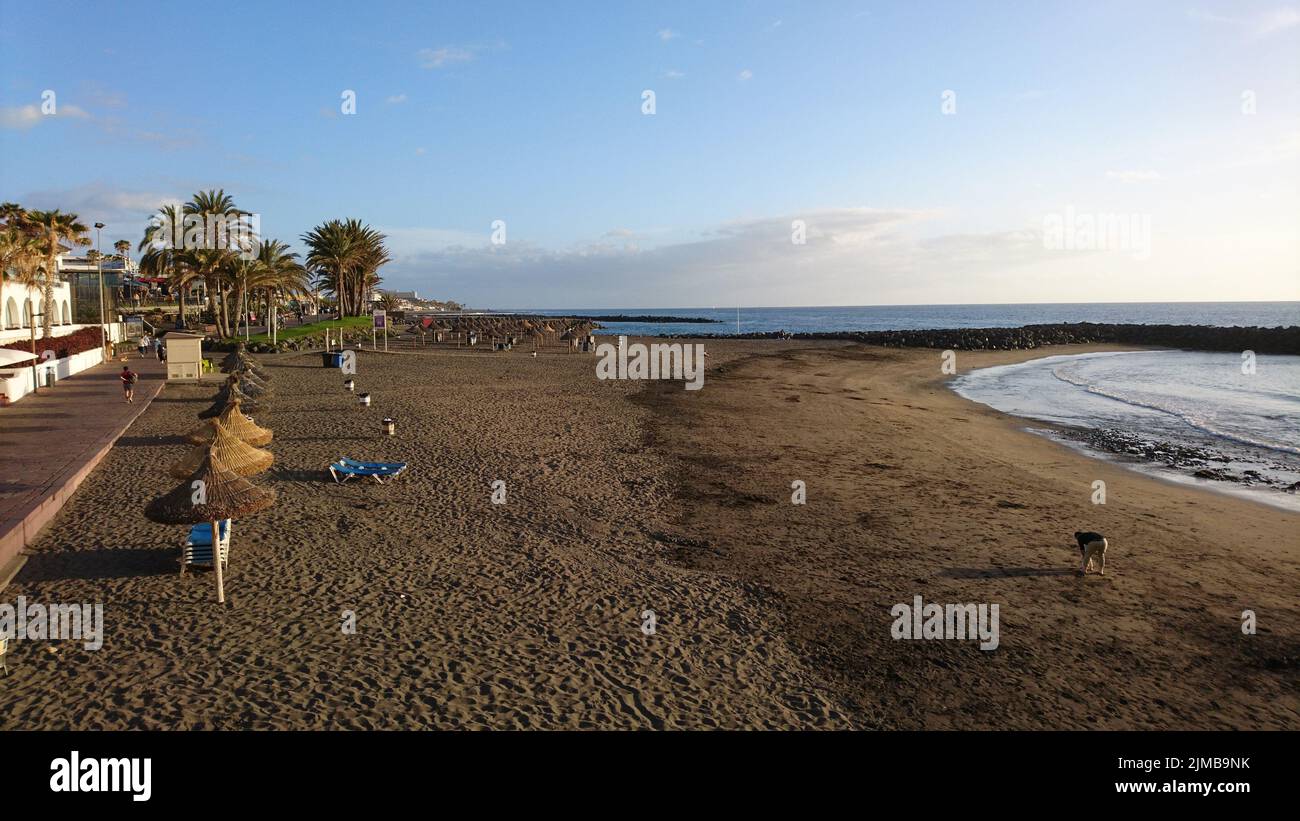 Tenerife - Playa de El Bobo Beach Stock Photo
