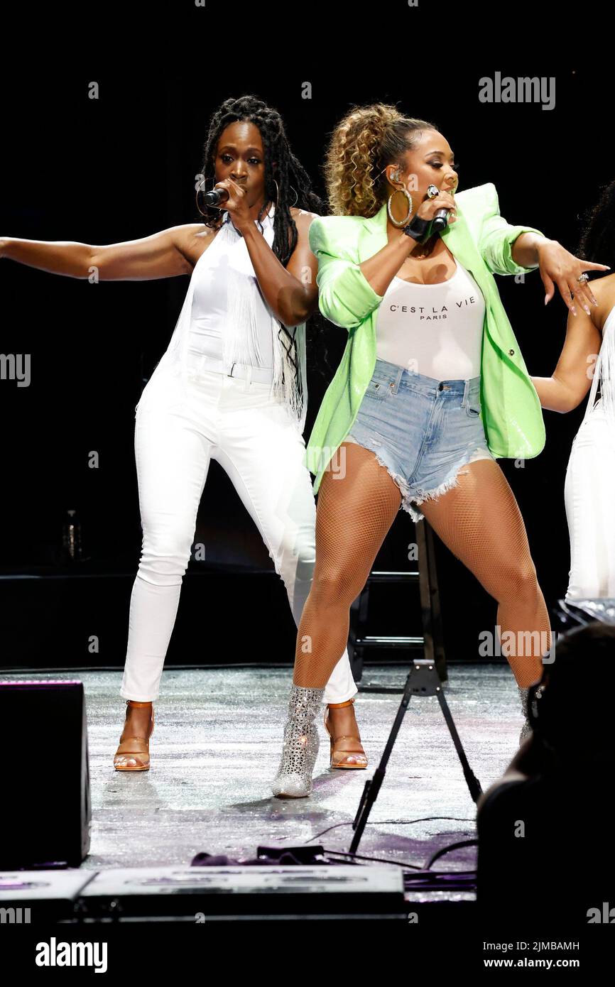 Tamia Performs At The Dell Music Center Summer Concert Series PICTURED