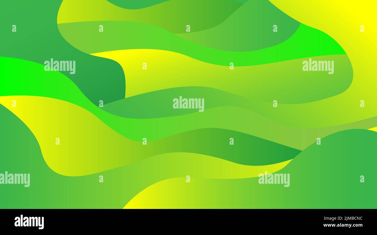 Abstract modern graphic element. Dynamical colored forms and waves. Gradient abstract banner with flowing liquid shapes. Stock Vector