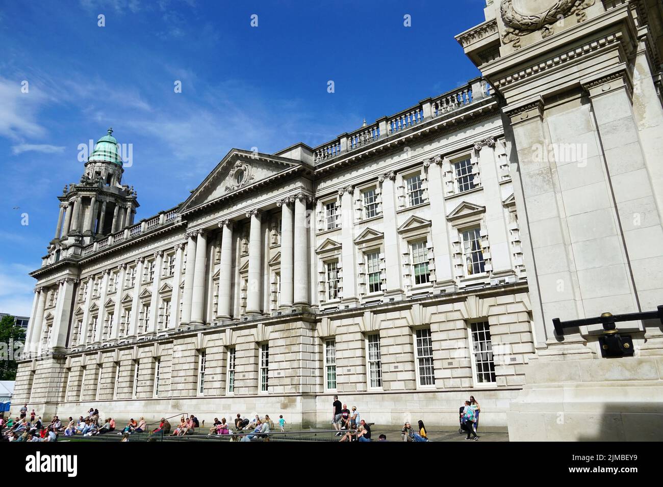 City Hall, Donegall Square, Belfast, Béal Feirste, Northern Ireland, Tuaisceart Éireann, United Kingdom, Europe Stock Photo