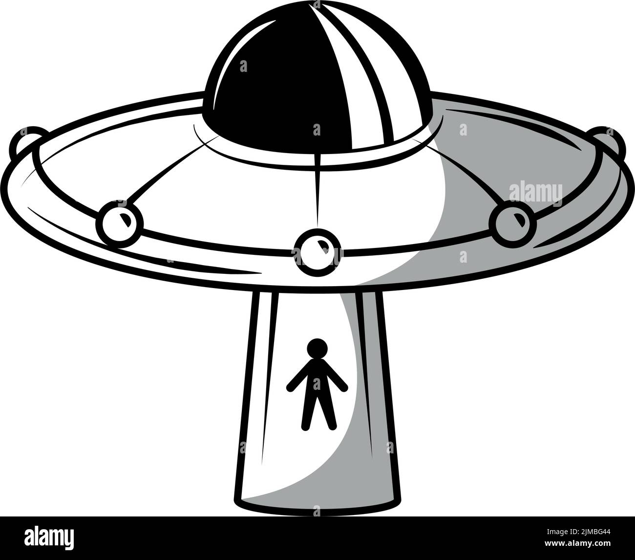space ufo abduction Stock Vector Image & Art - Alamy