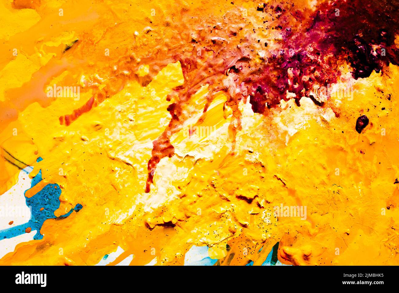 abstract red yellow paint background acrylic art Stock Photo Alamy