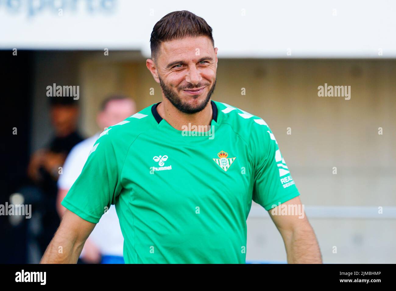 Malaga, Spain. 03rd Aug, 2022. Joaquin Sanchez seen during the Preseason friendly match between Real Betis and Real Zaragoza at Estadio de Atletismo Ciudad de Malaga. Final Score Real Betis 2:2 Real Zaragoza. Credit: SOPA Images Limited/Alamy Live News Stock Photo