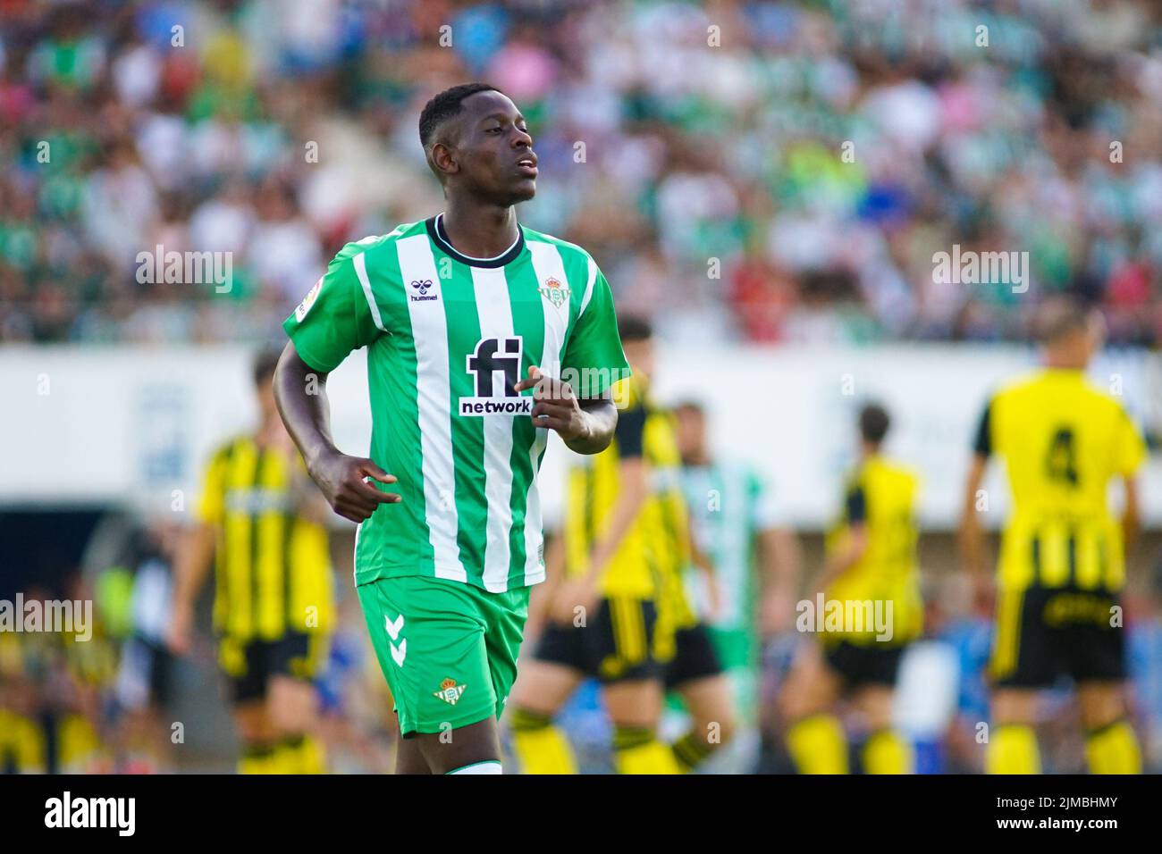 Malaga, Spain. 03rd Aug, 2022. Luiz Henrique seen during the Preseason friendly match between Real Betis and Real Zaragoza at Estadio de Atletismo Ciudad de Malaga. Final Score Real Betis 2:2 Real Zaragoza. Credit: SOPA Images Limited/Alamy Live News Stock Photo