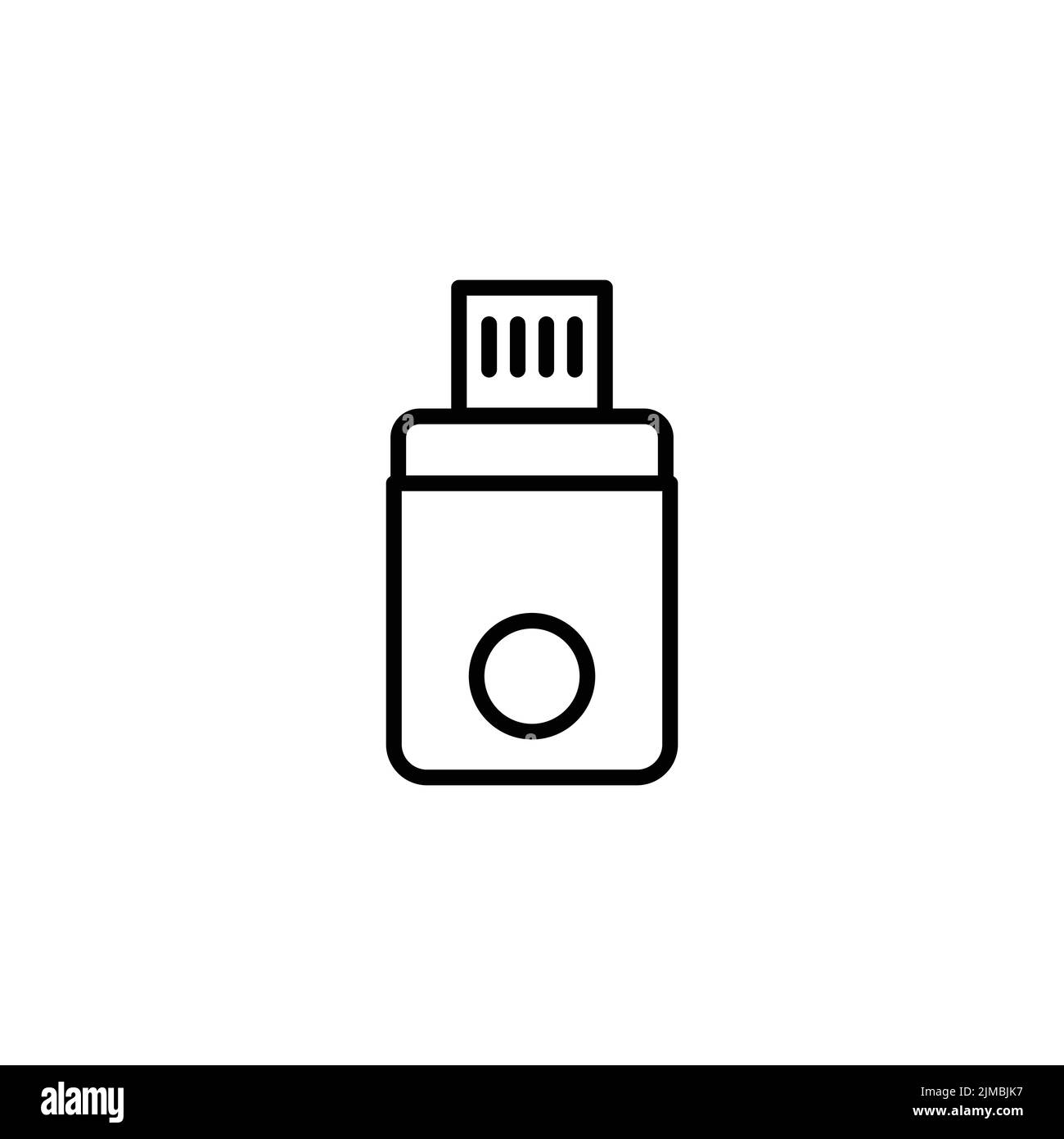 Usb flashdisk icon icon Stock Vector Images - Alamy