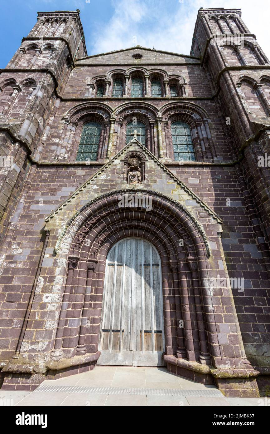 St Davids Cathedral, St Davids, Pembrokeshire, Wales, UK Stock Photo