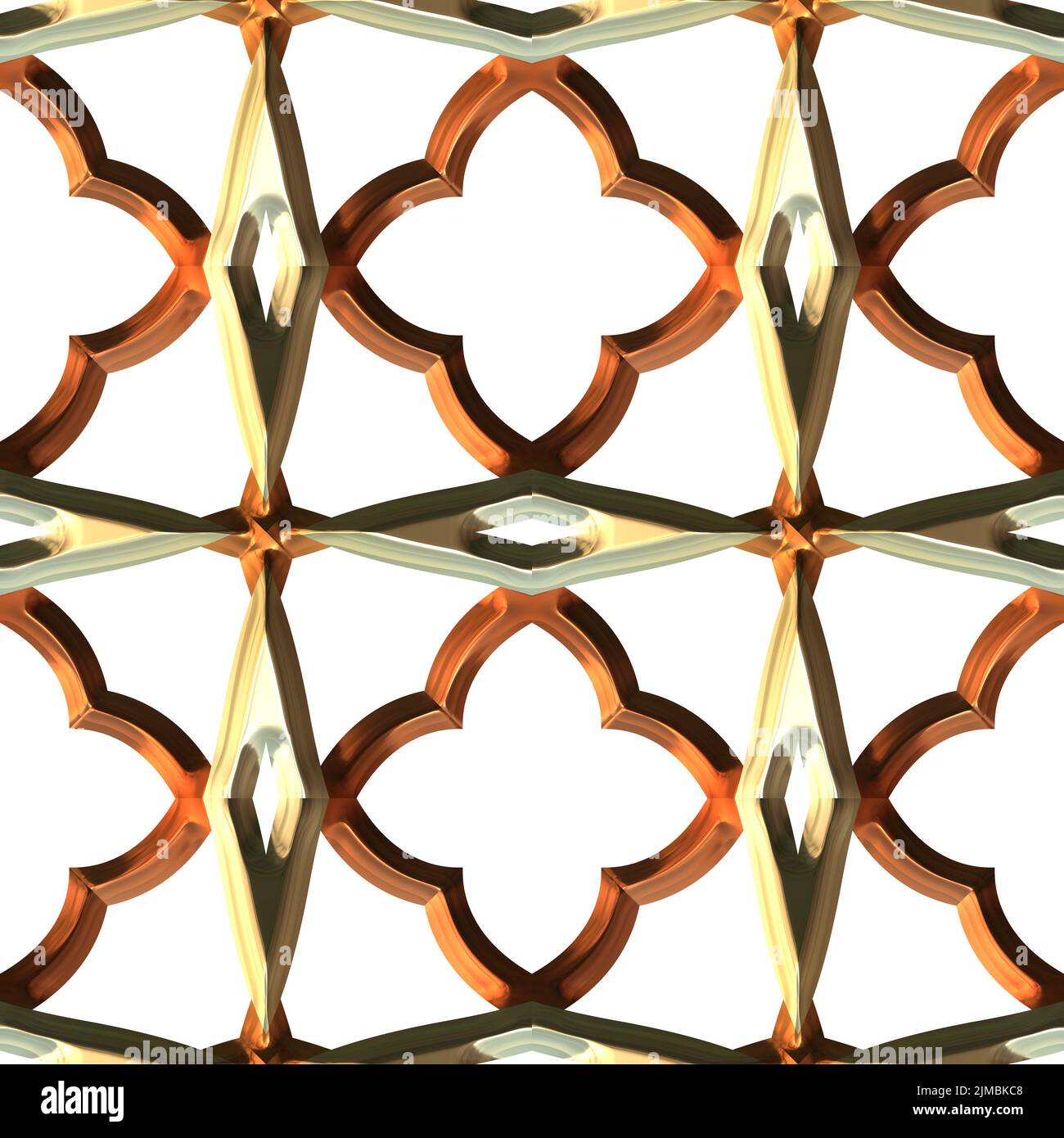 Seamless 3d geometric pattern Cut Out Stock Images & Pictures - Alamy