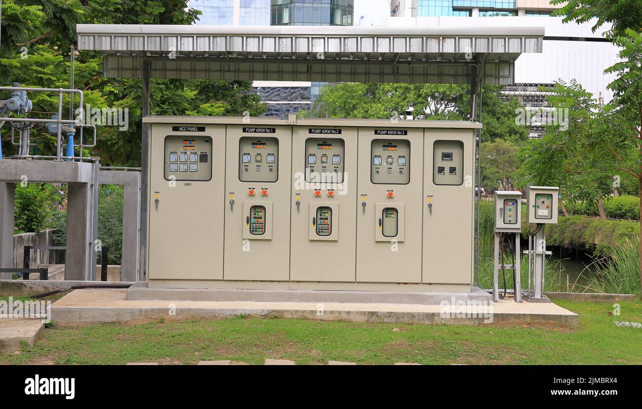 Electric control panel for controller the electrical system