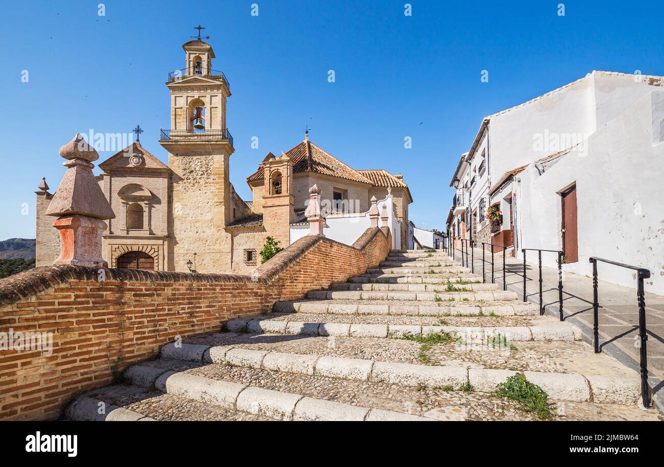 Ancient city of Antequera in Spain Stock Photo