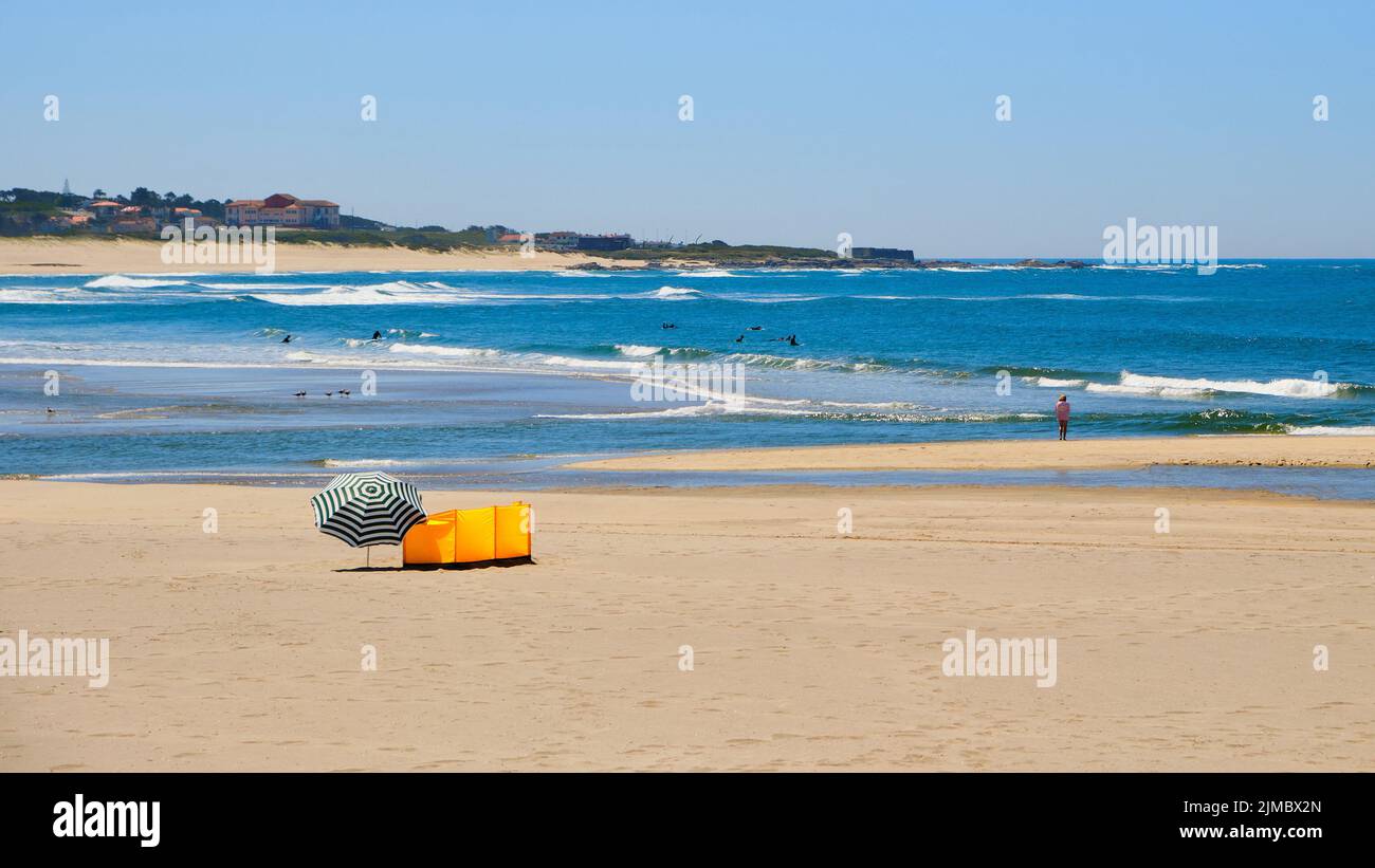 Beach, Vila Praia de Ancora Stock Photo