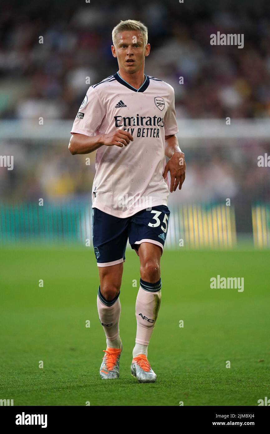 Arsenal's Oleksandr Zinchenko during the Premier League match at