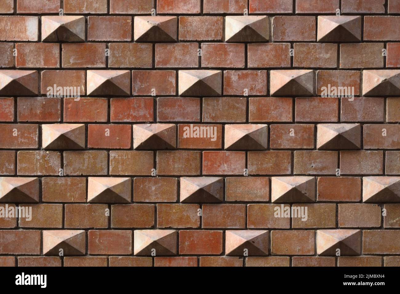 Hanover - Brick wall, neo-Gothic, Germany Stock Photo