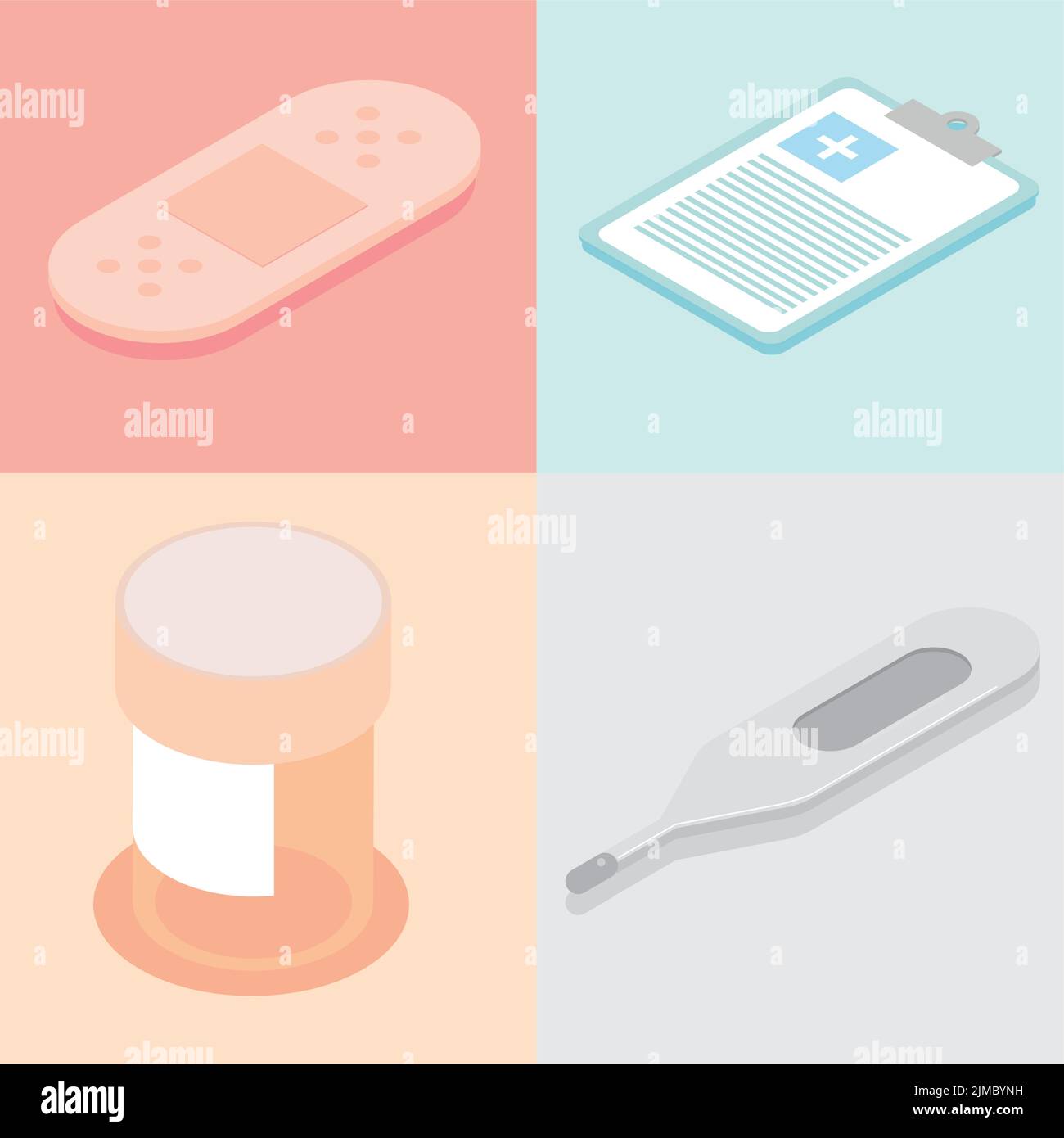 icons isometric medical Stock Vector Image & Art - Alamy
