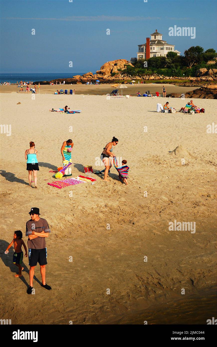 Gloucester, Good Harbor Beach Stock Photo Alamy