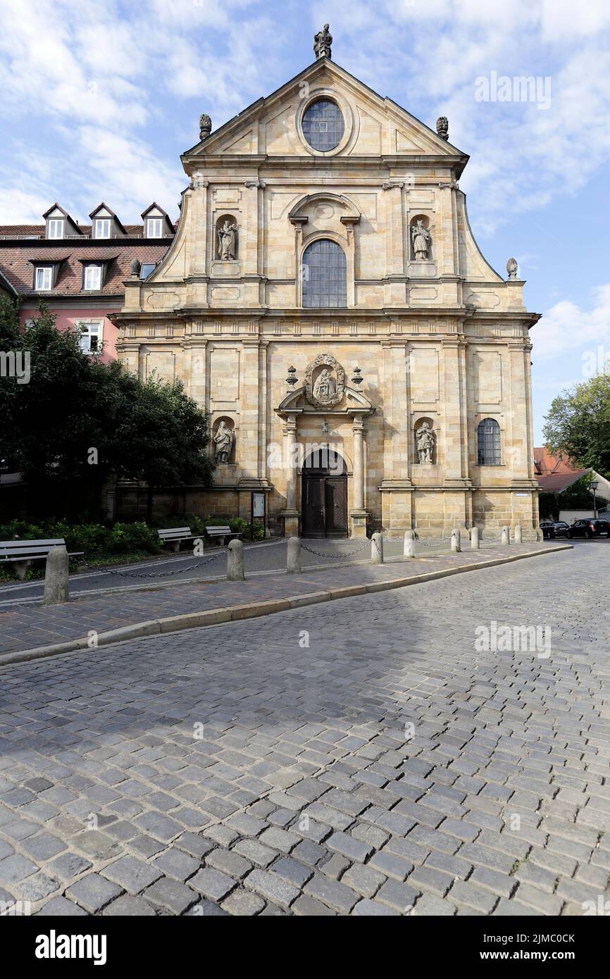 Church St. Maria et St.Theodor in Bamberg, Germany Stock Photo