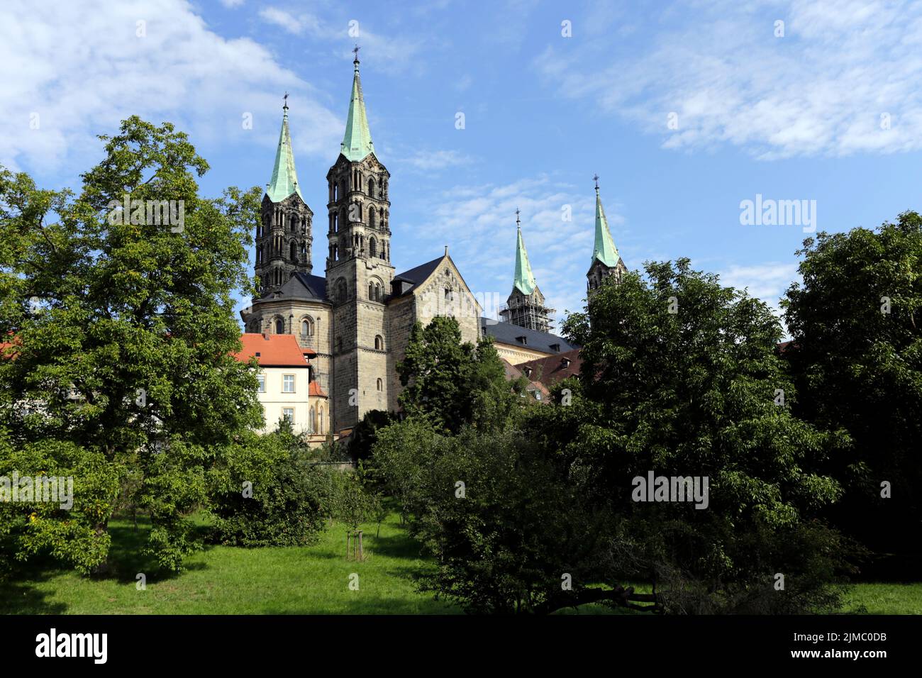 Cathedral of St Peter and St George of Bamberg, Germany Stock Photo