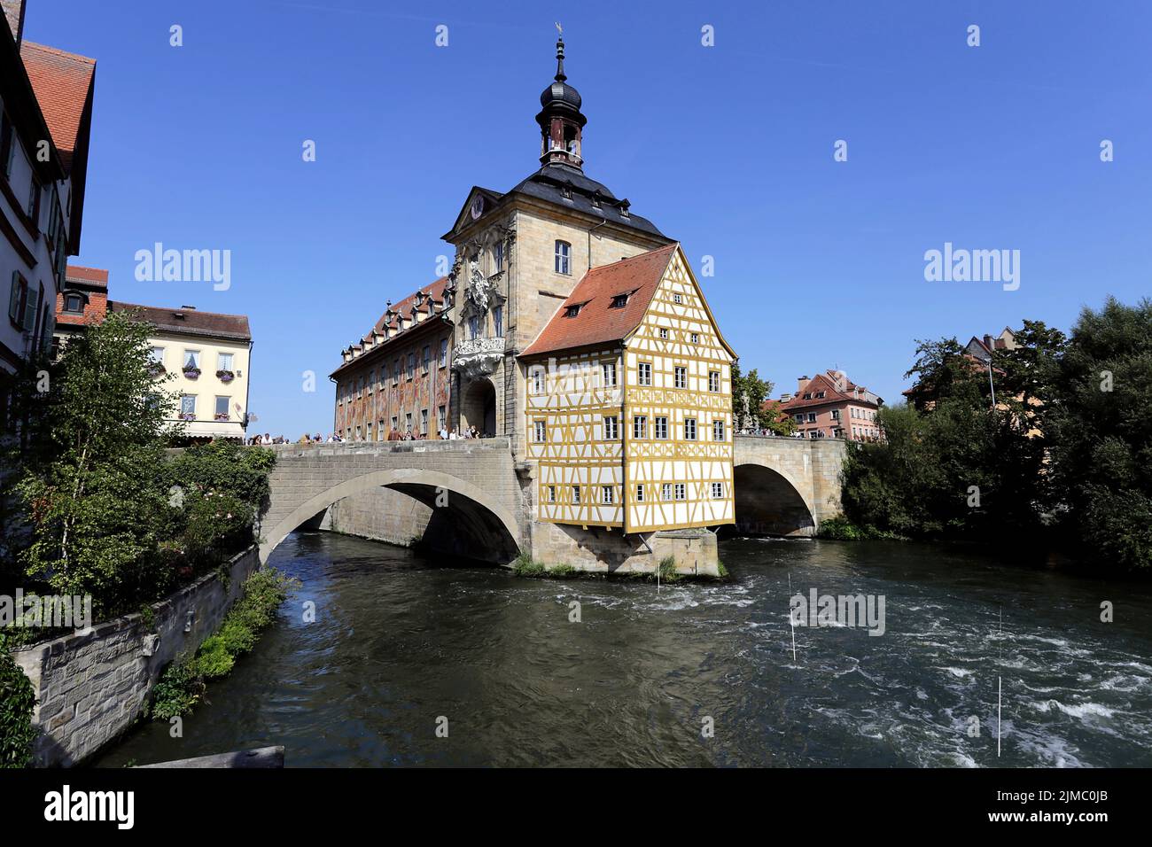 The old town hall Bamberg, Germany Stock Photo Alamy