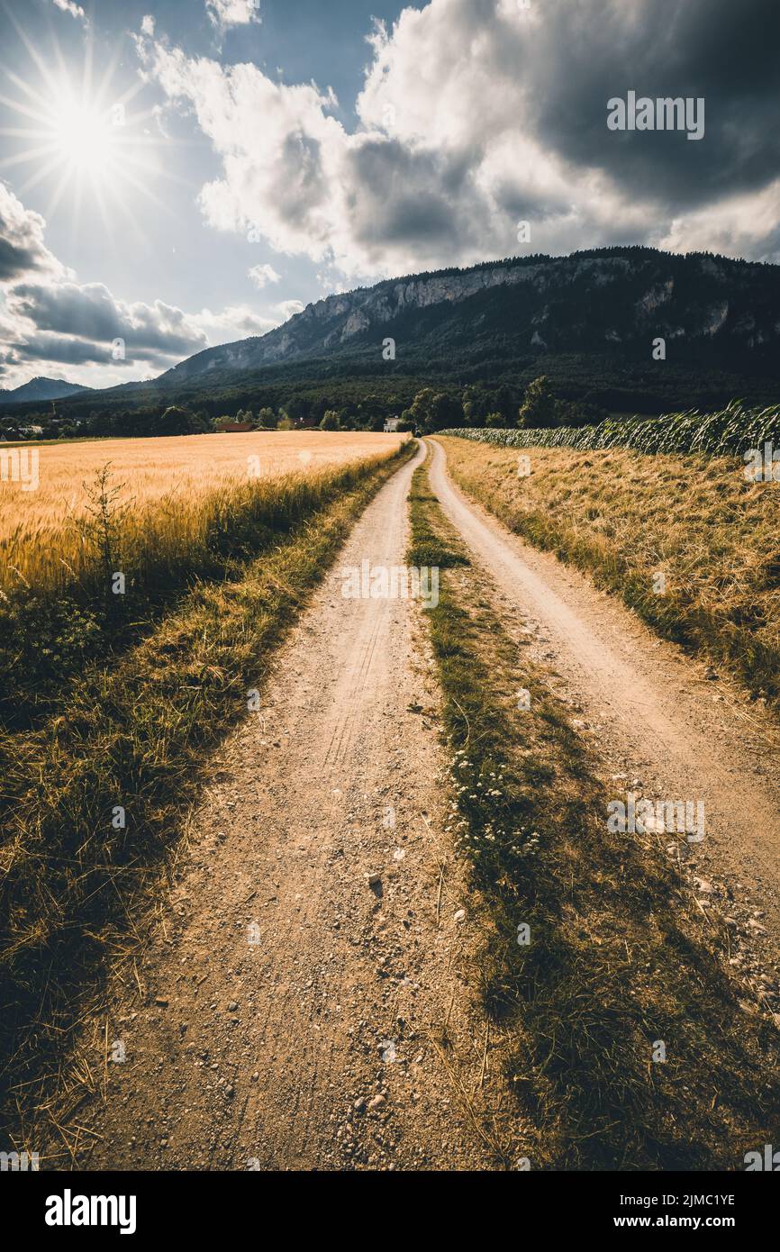 Moody road in mountain hi-res stock photography and images - Alamy