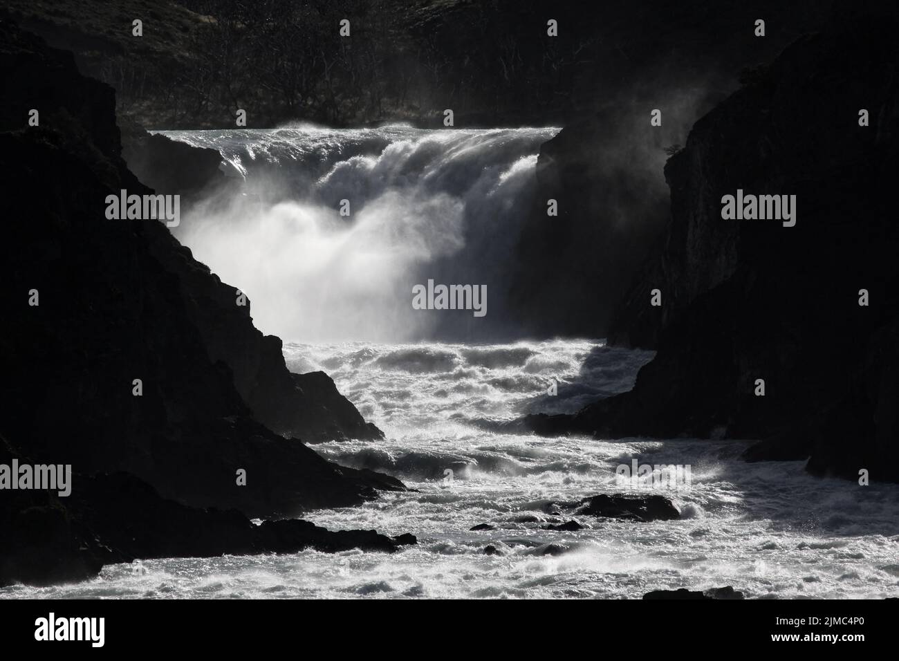 Salto Grande Waterfall Stock Photo - Alamy