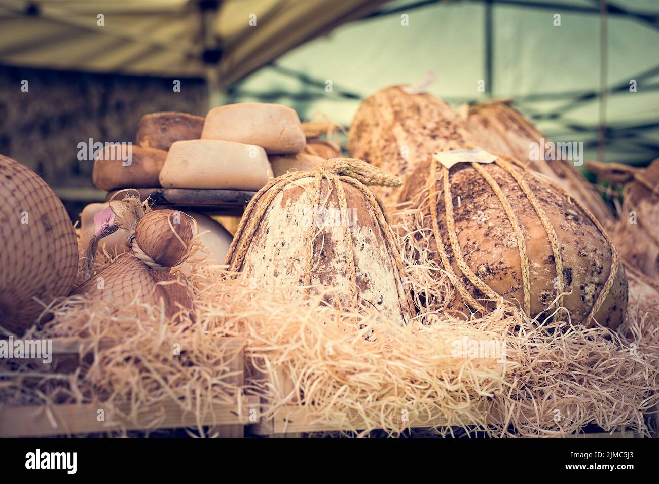 Provolone wheel hires stock photography and images Alamy