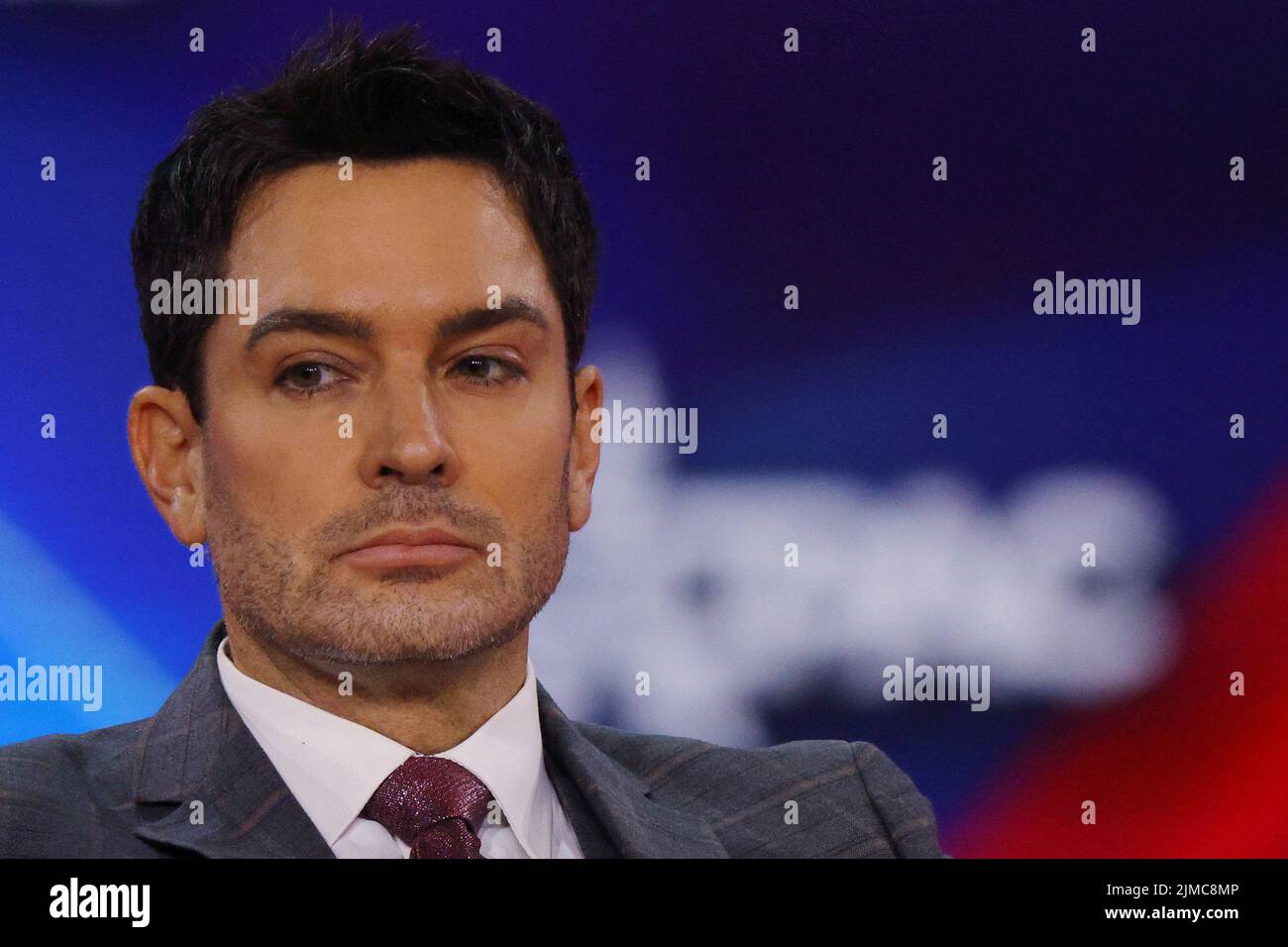 Brandon Straka, who founded #WalkAway and was convicted on charges linked to the January 6 attacks on the U.S. Capitol, attends the Conservative Political Action Conference (CPAC) in Dallas, Texas, U.S., August 5, 2022.  REUTERS/Brian Snyder Stock Photo