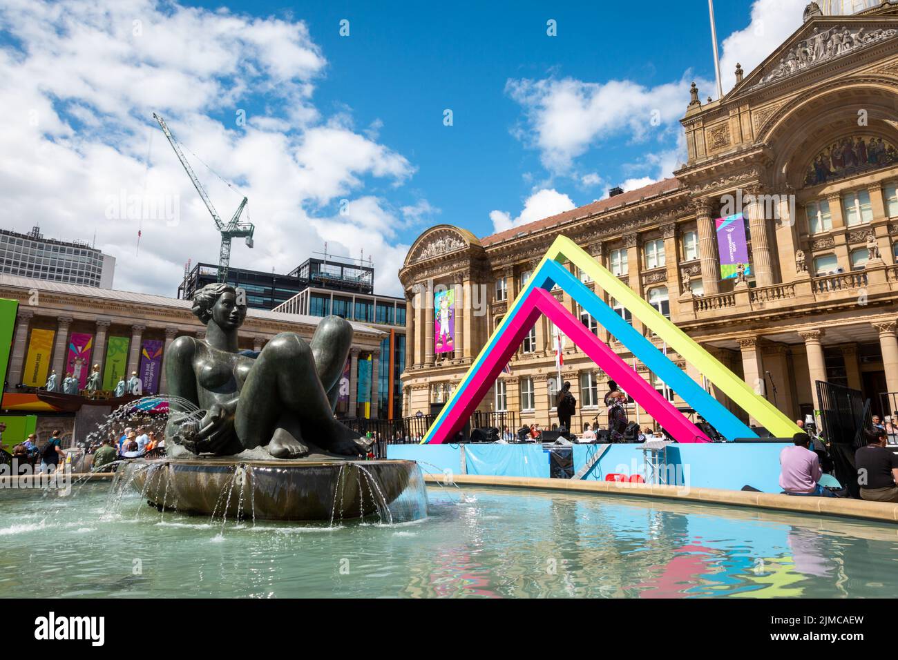 Birmingham's famous Floozie in the Jacuzzi, The River by artist Dhruva