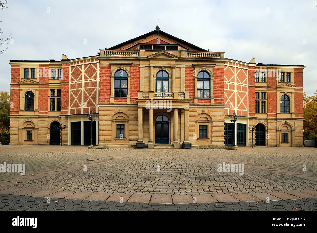 Bayreuth, Festival House, Bayreuth Festival, Bavaria, Germany, Europe Stock Photo