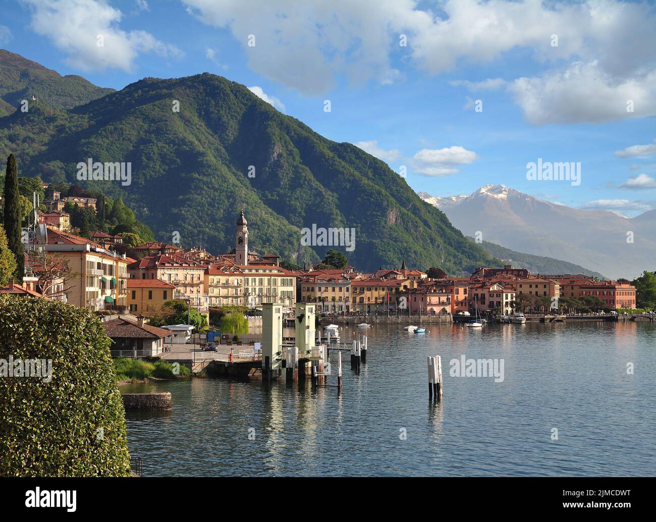 Menaggio at Lake Como,Lombardy,Italy Stock Photo