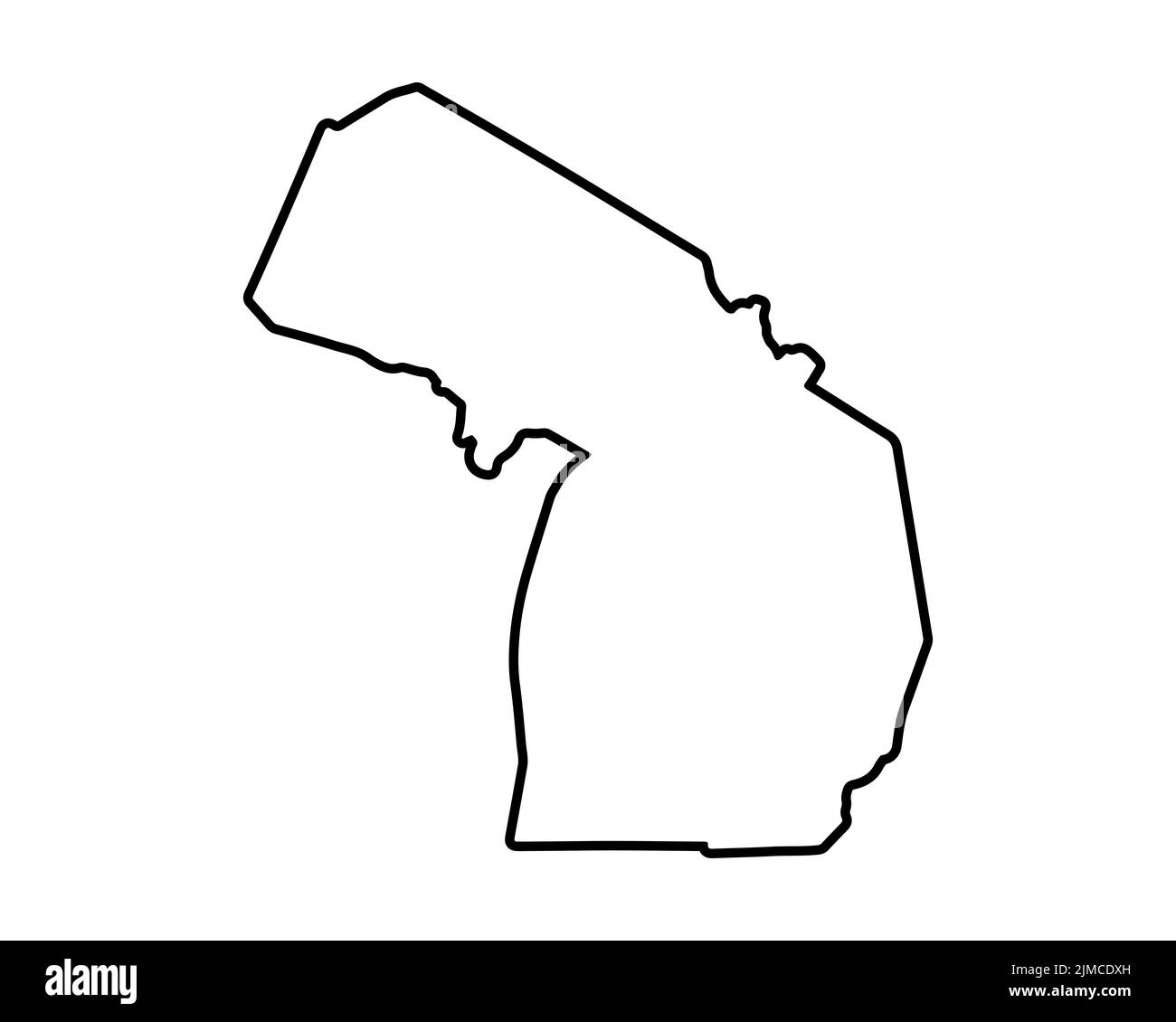 Map michigan Black and White Stock Photos & Images Alamy