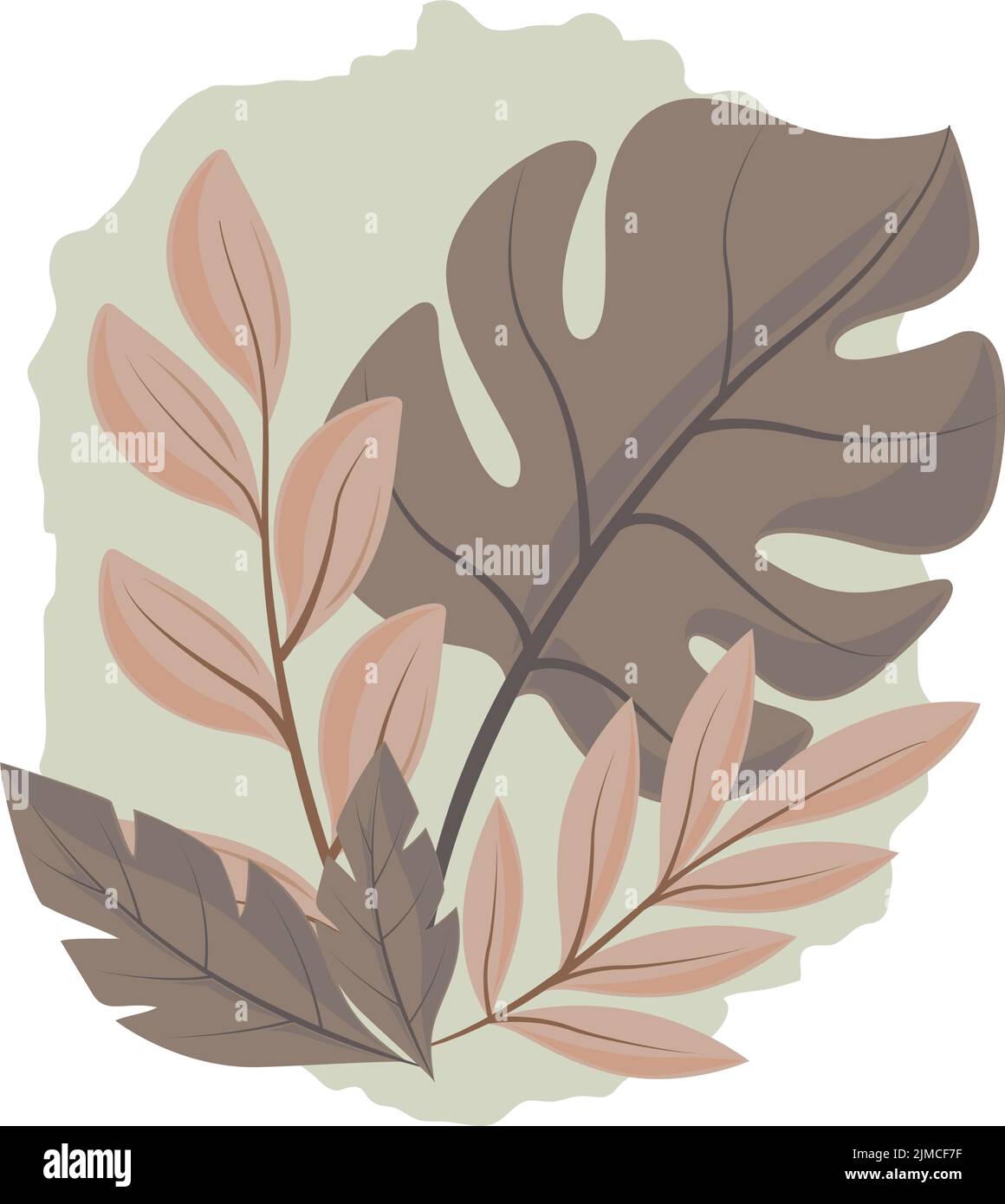 branch and leaves nature icon Stock Vector Image & Art - Alamy