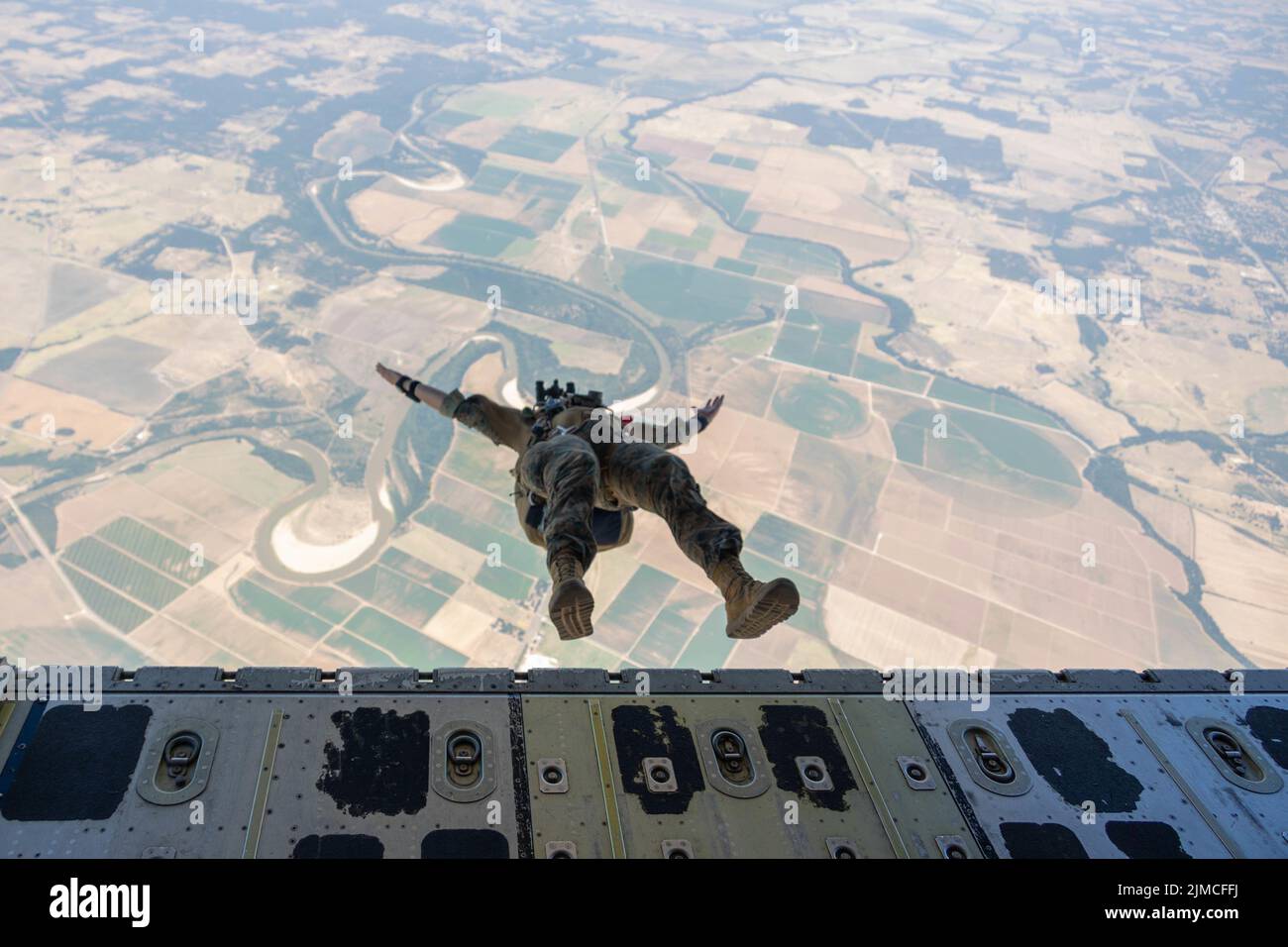 U.S. Marine Corps Gunnery Sgt. Hunter Bernius, a team leader with 3rd