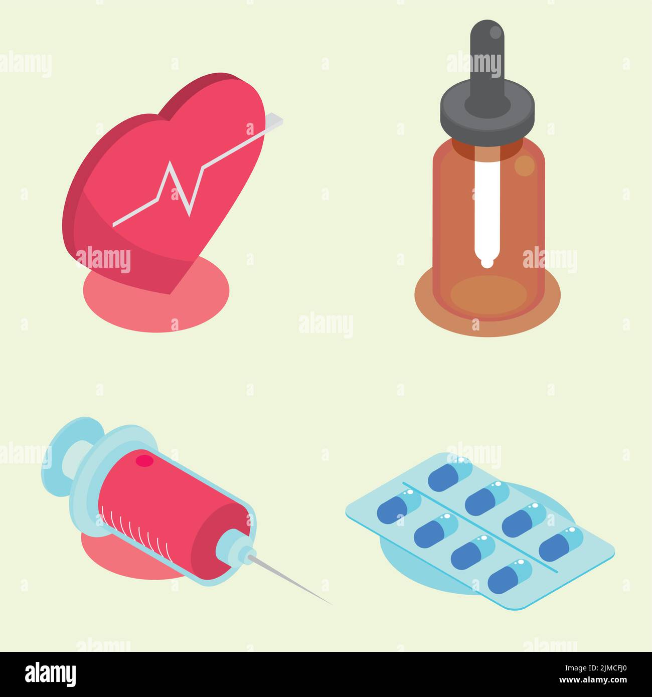 isometric medical medicine Stock Vector Image & Art - Alamy