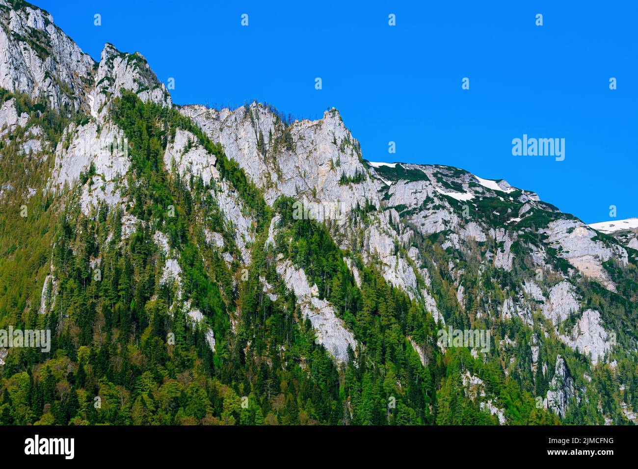 Bucegi Mountains in Romania Stock Photo
