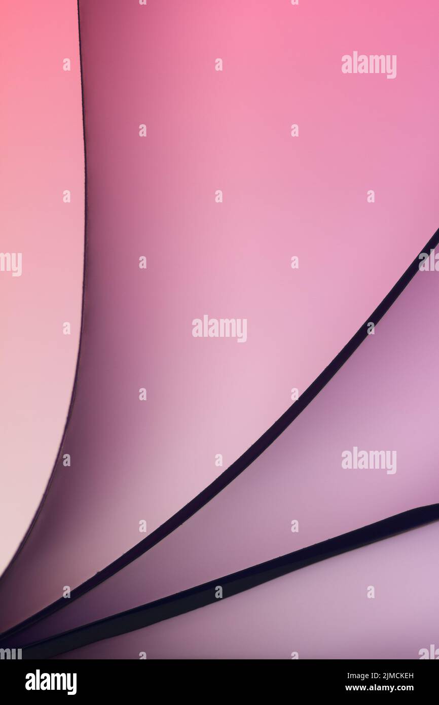 Folded backlit paper abstract pastel shapes suitabe as wallpaper Stock