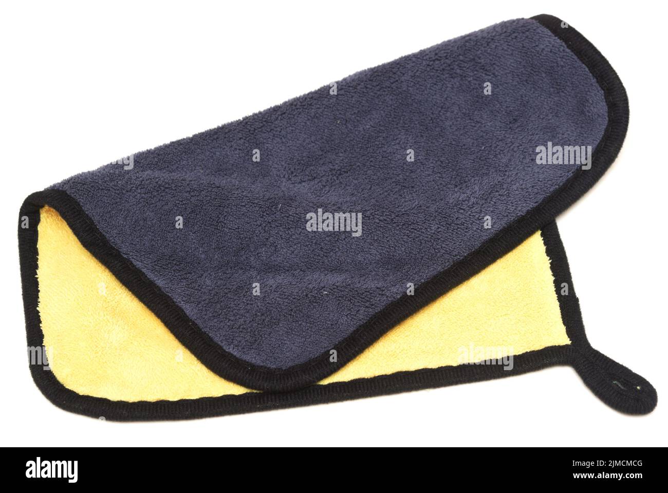 Microfiber cleaning cloth Stock Photo