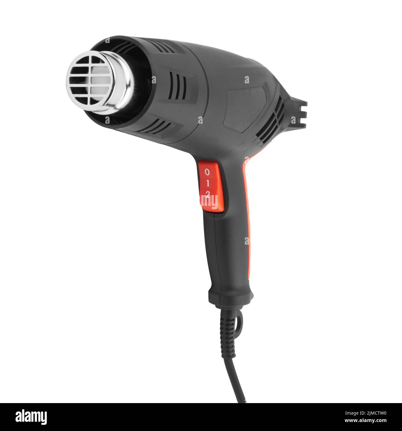 Hot air gun isolated on a white background Stock Photo - Alamy
