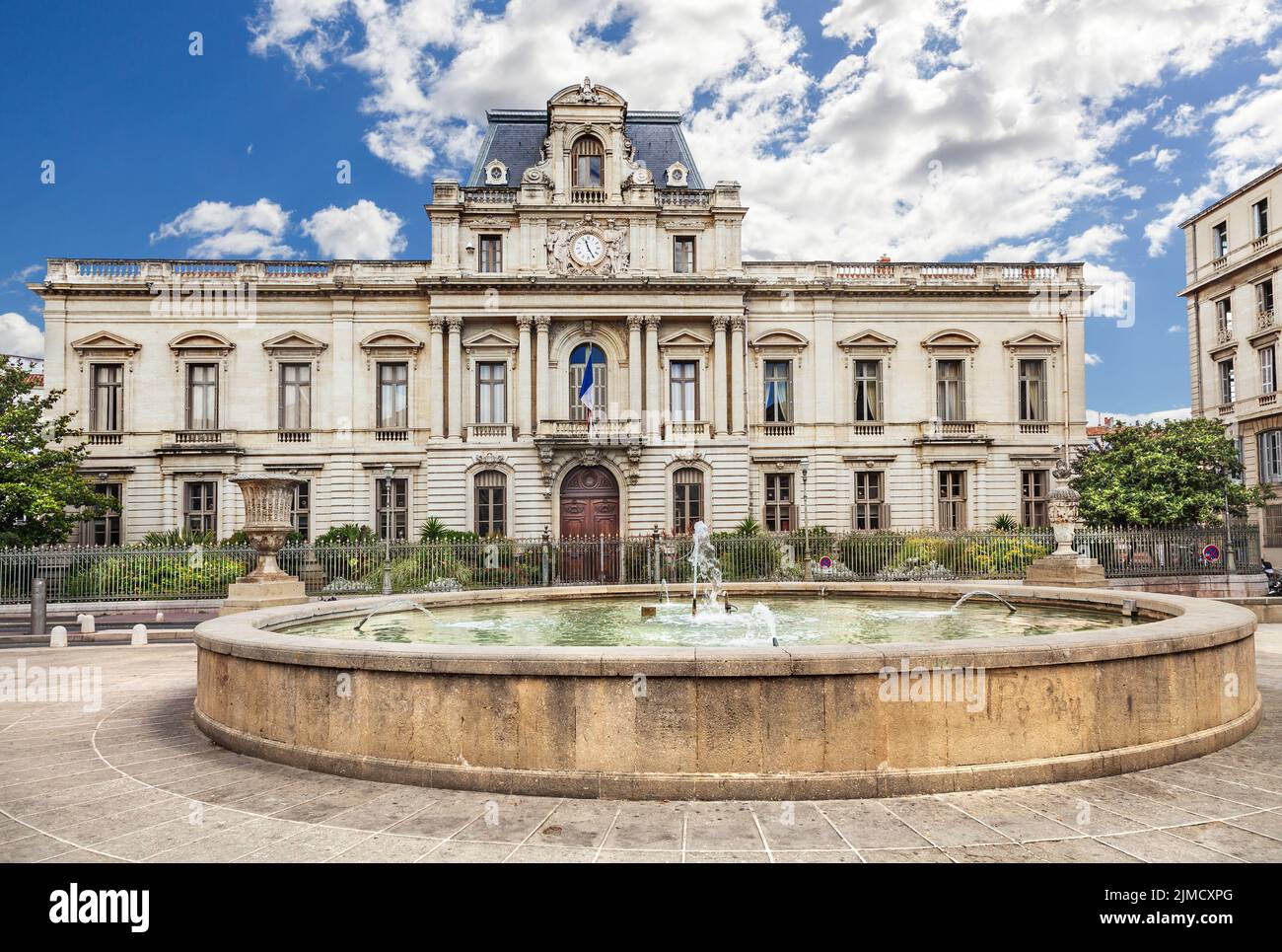 Prefecture of the Herault region in Montpellier, France Stock Photo