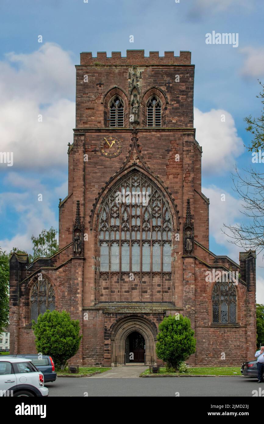 The Abbey, Shrewsbury, Shropshire, England Stock Photo