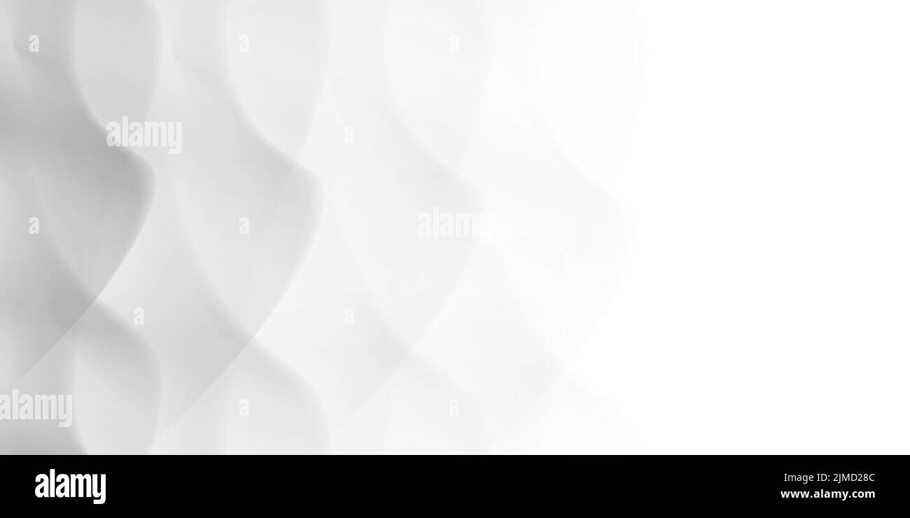 White abstract background, curves crossing and creating texture Stock Vector