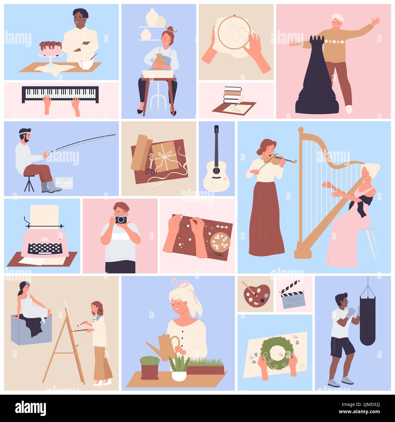 Man woman fishing Stock Vector Images - Page 2 - Alamy