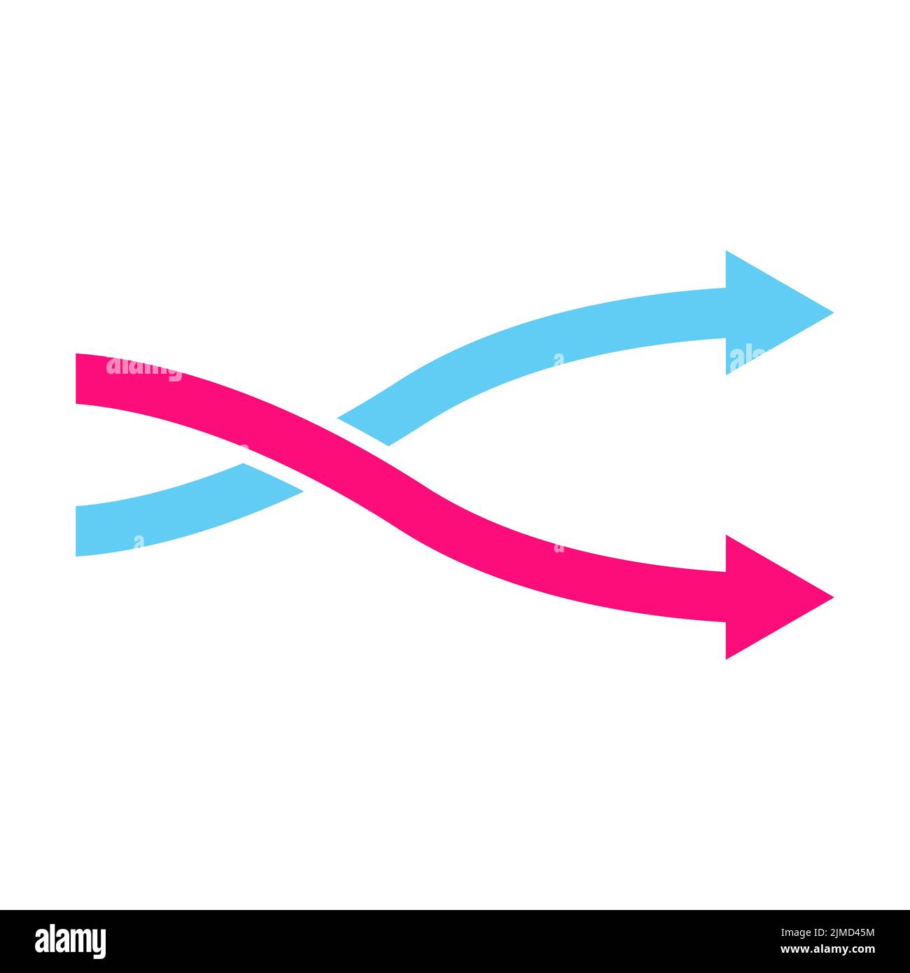 Redirect icon vector change direction symbolfor graphic design, logo ...