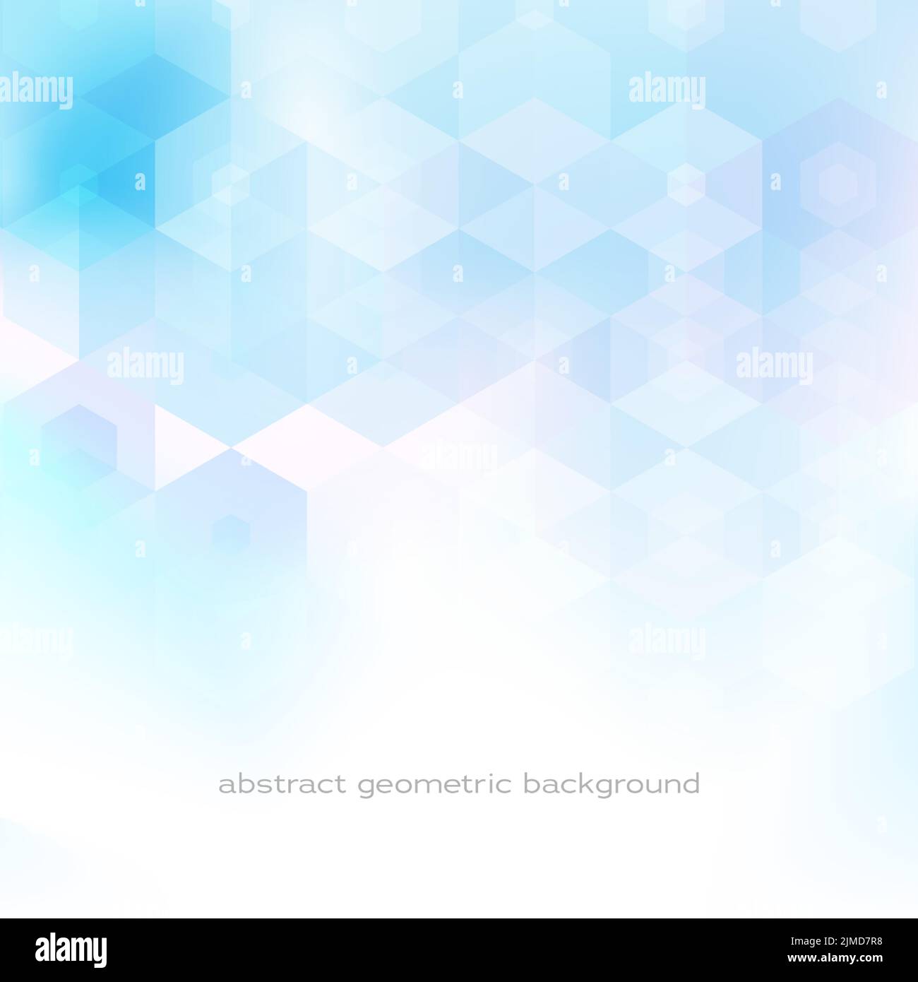 Abstract technology geometric shape, blue geometric background. Vector ...