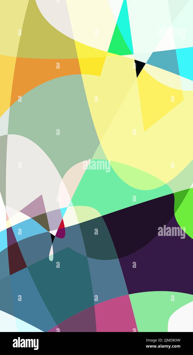 Abstract, art, painting, abstract background, shapes Stock Photo