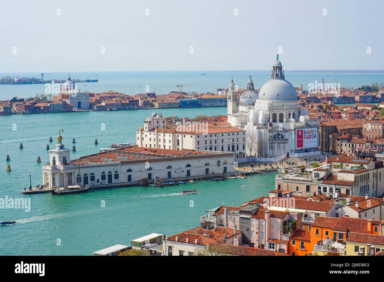 Basilica di Santa Maria della Salute in Venice, Italy Stock Photo